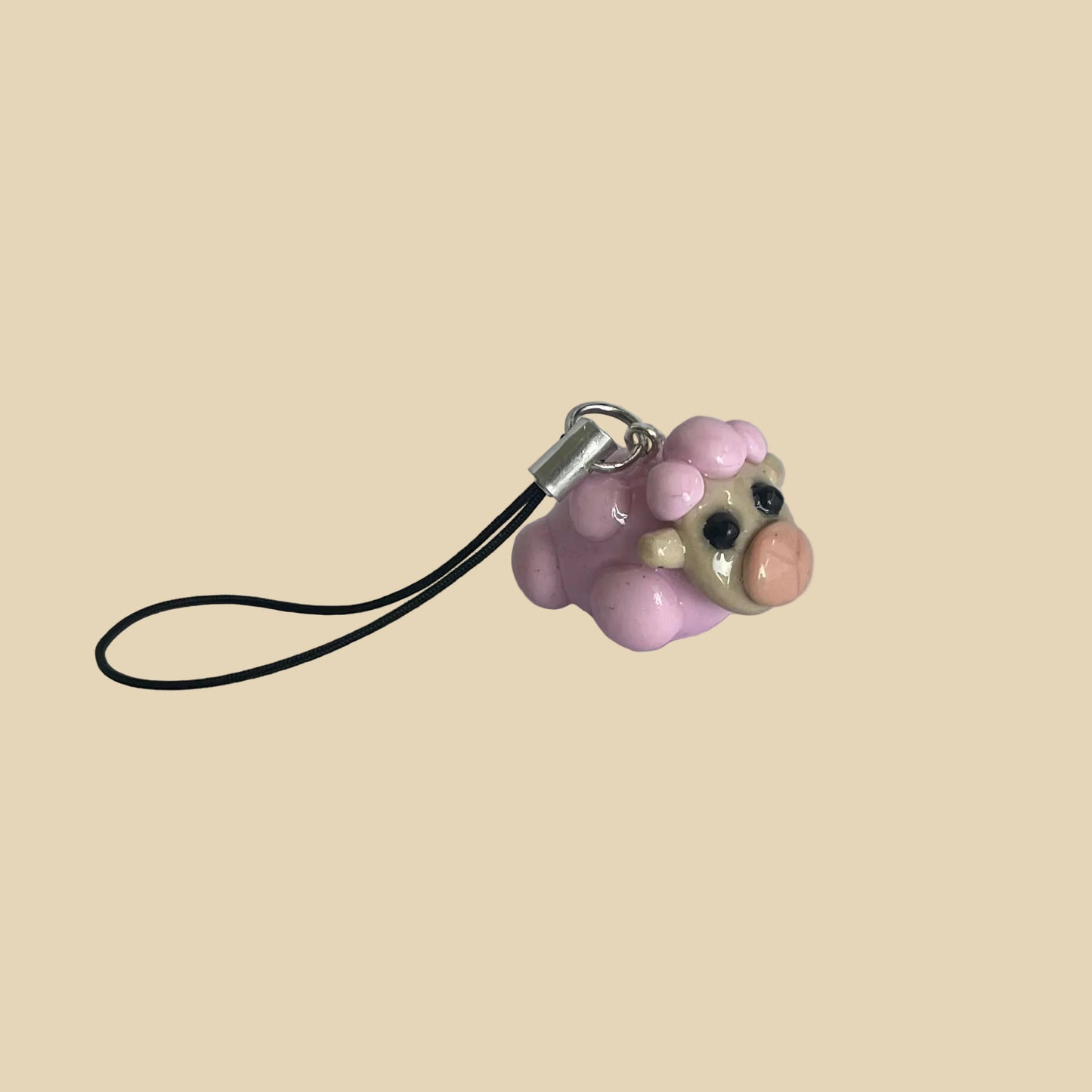 Charm Oveja Rosa