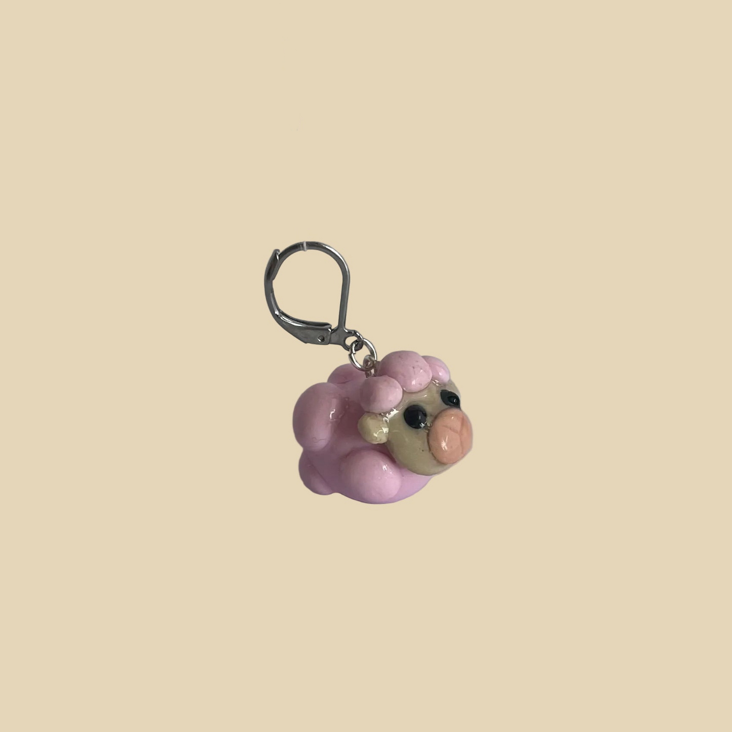 Charm Oveja Rosa